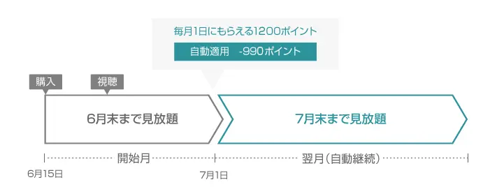 「ビデオ見放題サービス」ご利用中のお客さまの場合