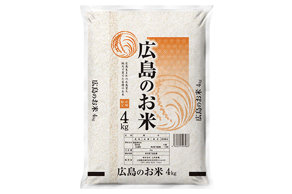 「令和6年度産　広島のお米」4kg